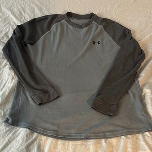 Under Armour Men's Two-Tone Gray Long Sleeve Tee
